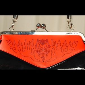 Sourpuss Pinup Devil Purse Goth rockabilly punk